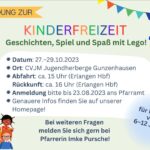 Kinderfreizeit Okt. 2023