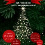 Einladung zur Christbaumerleuchtung 2023